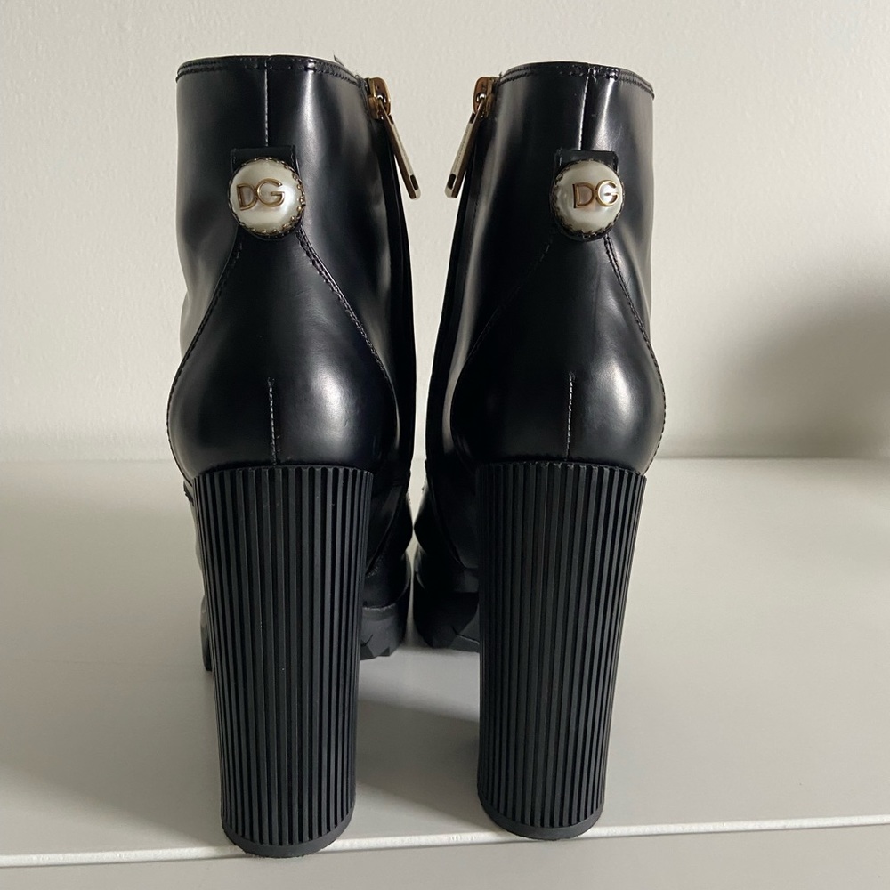 Dolce & Gabbana high heels combat boots - Picture 2 of 7